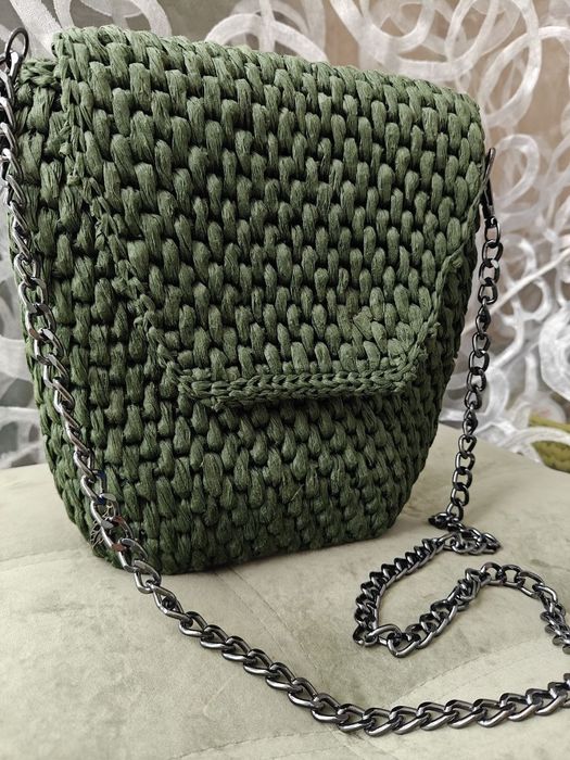 Сумочка  сумка рафія ручна робота