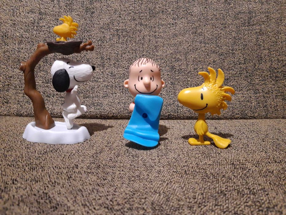 Conjunto de figurinhas da banda desenhada "PEANUTS"