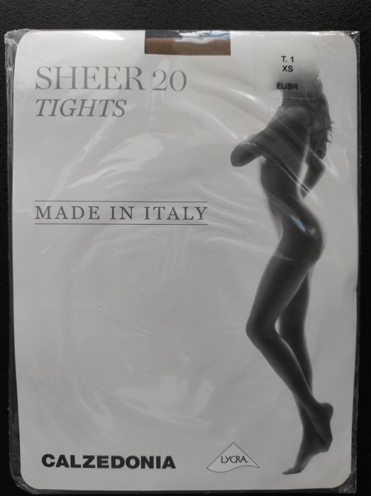 Прозрачные колготки Calzedonia 20 Denier Ultra Comfort Sheer Tights XS