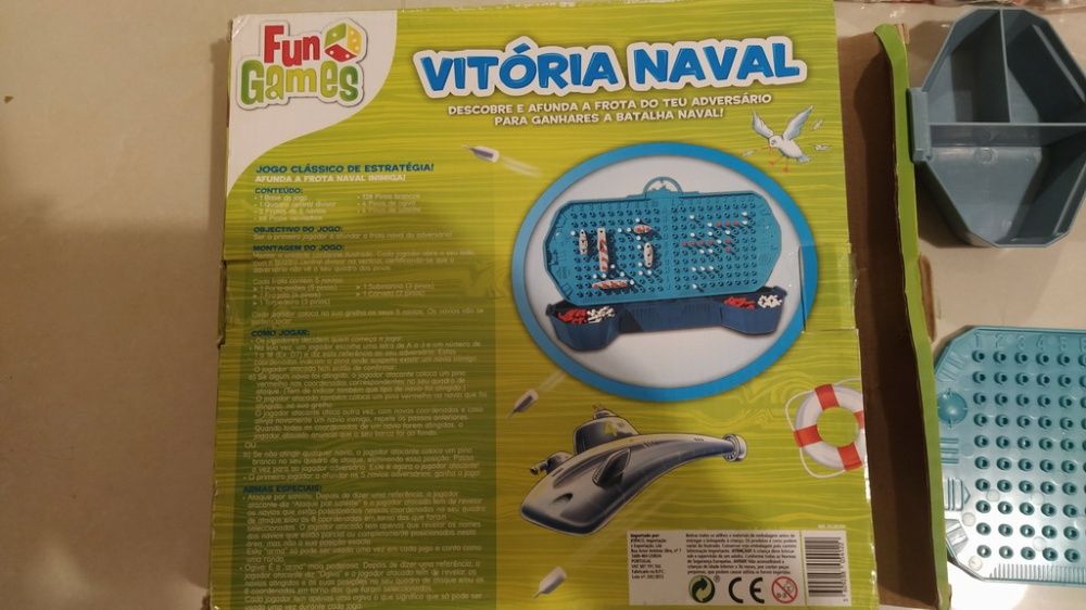 Jogo Infantil Batalha Naval (+ 6 Anos)