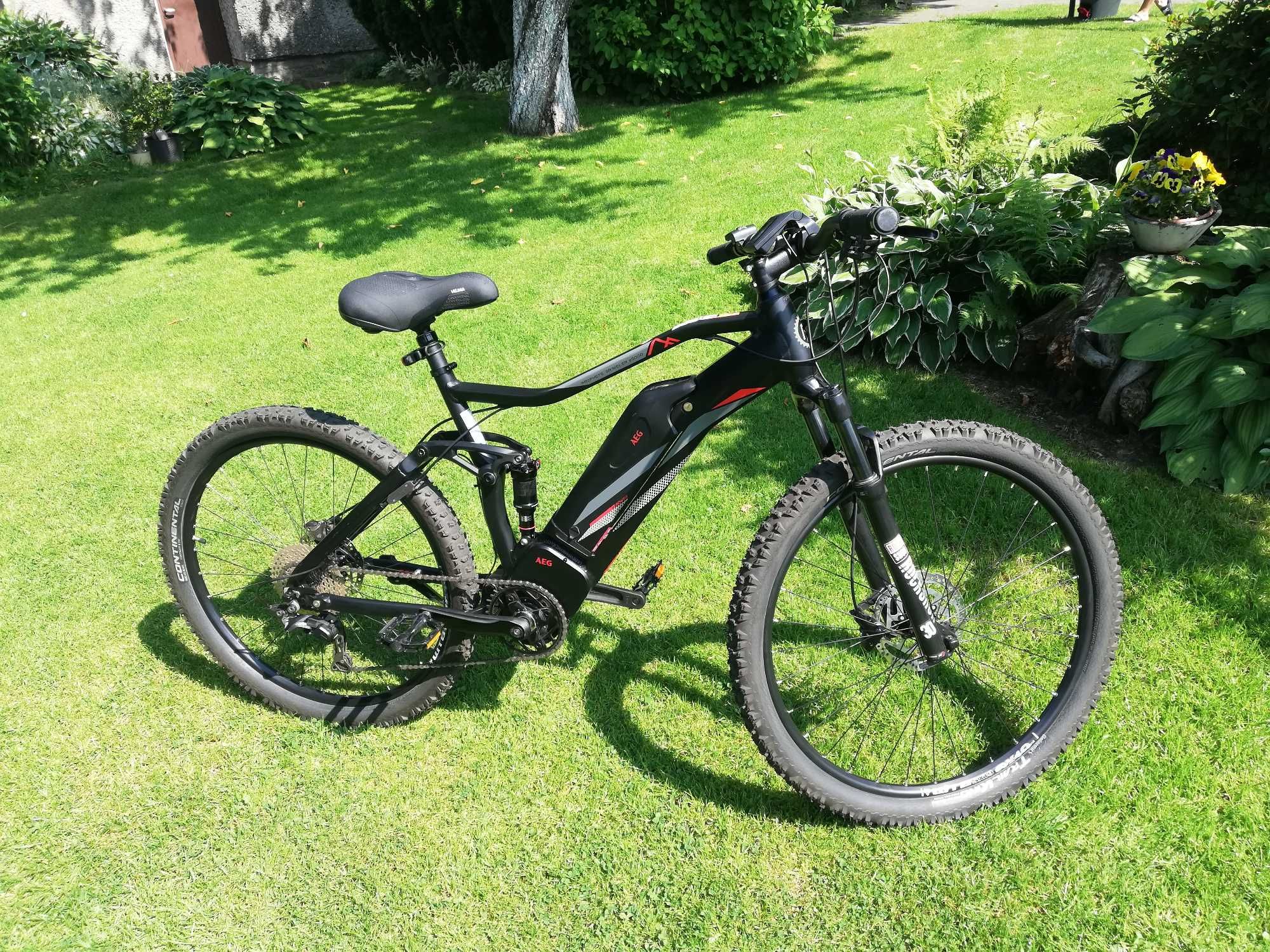 Rower elektryczny ebike MTB Full silnik AEG Sport 100Nm