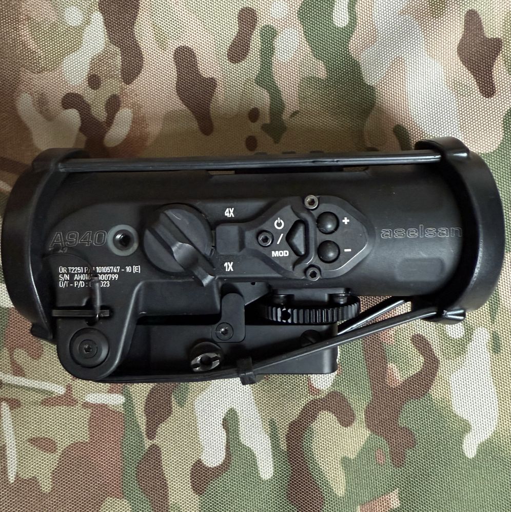 Новий!Оптичний приціл Aselsan A940 кратнісь 1x-4x Колібр 7,62 100-500м