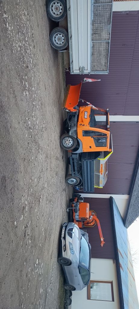 BUCHER multicar 4X4 PIASKARKA PŁUG kiper Bremach wywrotka Unimog Iveco