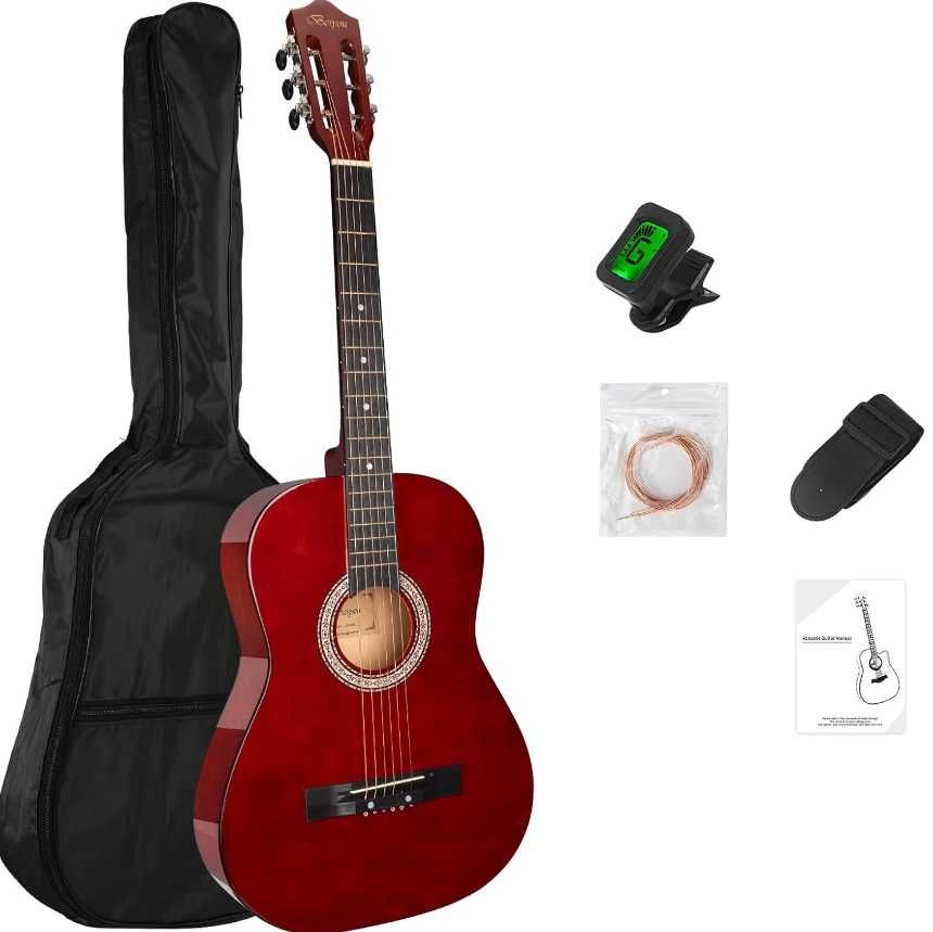 38-calowa gitara akustyczna dla początkujących Display4top