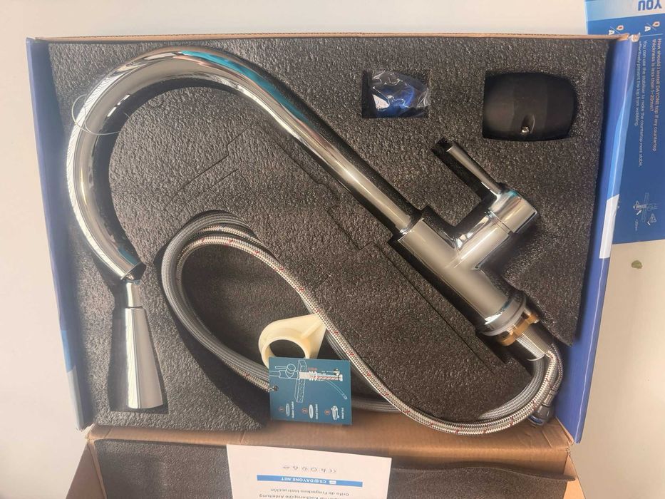 Bateria kuchenna z wyciąganą wylewką + GRATIS