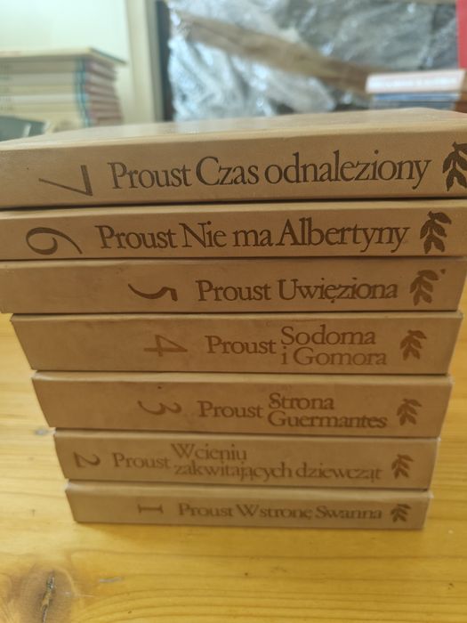 Proust W poszukiwaniu straconego czasu Wszystkie 7 tomów