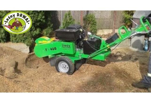 Wycinka Drzew, utylizacja zielonej masy, podnośnik koszowy, Frezowanie