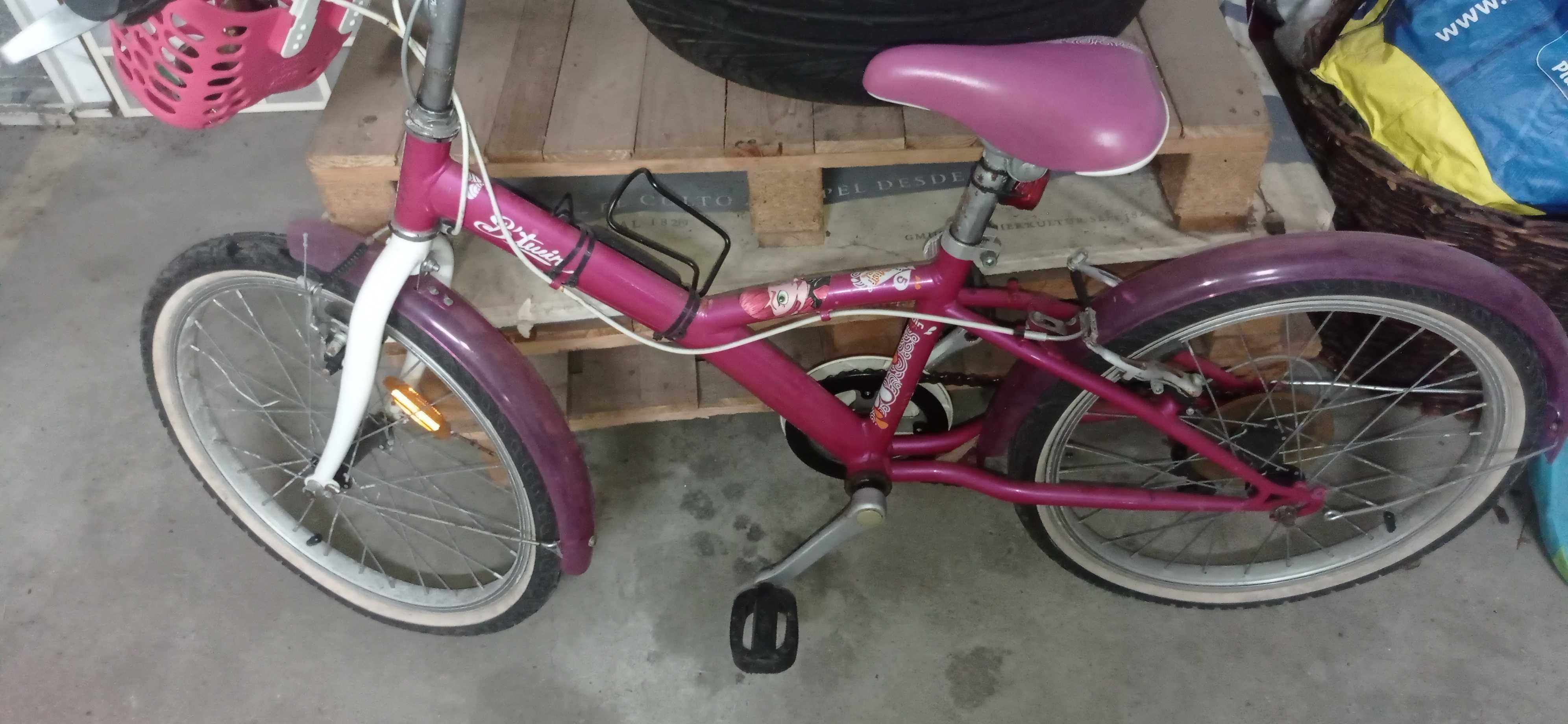 Bicicleta de menina