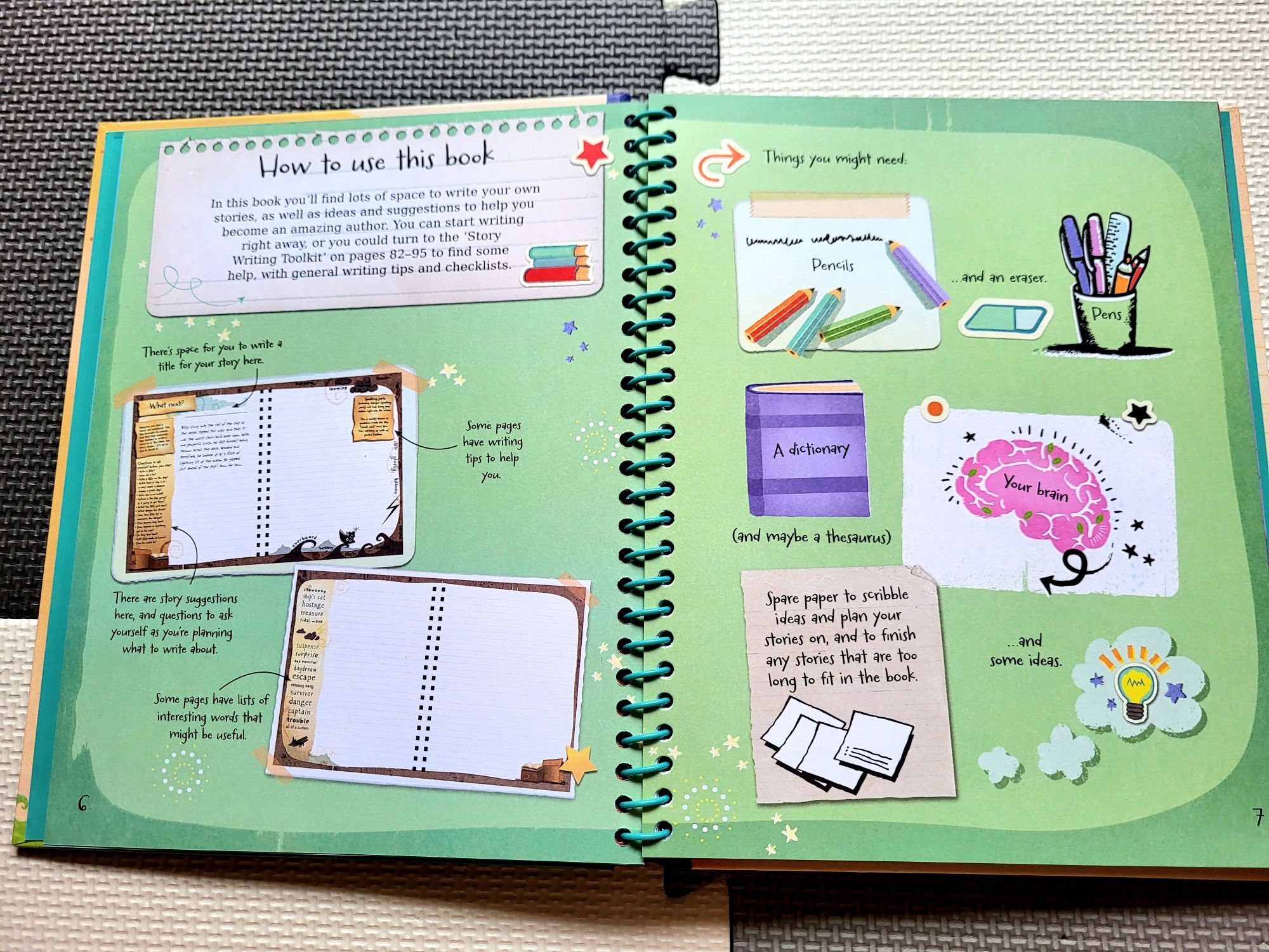 Write Your Own Story Book Usborne napisz swoją książkę po angielsku
