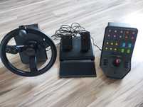 Kierownica i panel Logitech g saitek i gry fs 25