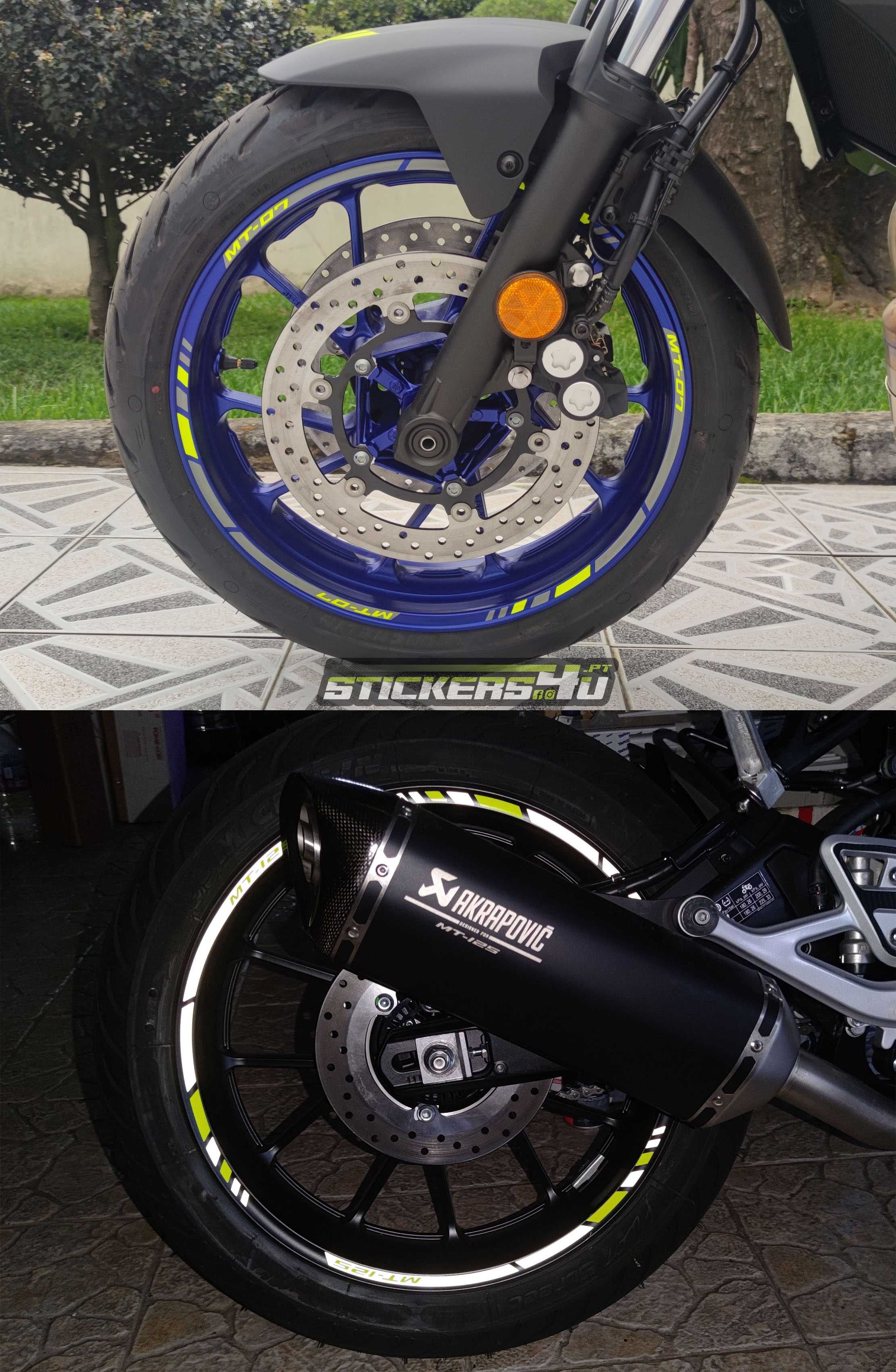 Autocolantes e personalizações Yamaha MT07/MT09/MT10, Tracer,etc