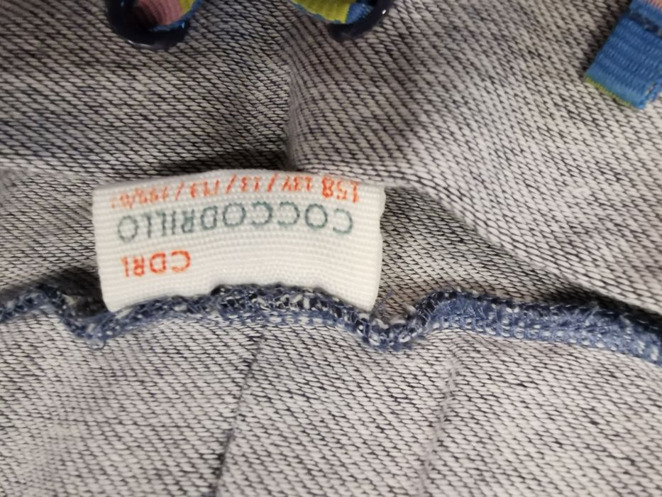 Spodnie dresowe dziewczęce r 158 bawełna coccodrillo ala dżinsy