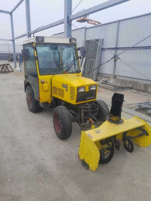 Traktor traktorek ciągnik komunalny pług wirnikowy WOM TUZ 4x4