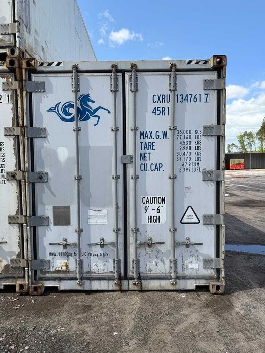 Kontener morski chłodniczy 40'HCRF 12m, magazyn na spożywkę 2012/2013r