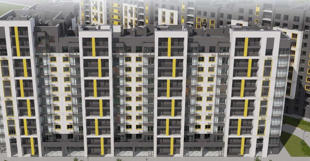 10 хв до Києва! 1-кімнатна 38 м² у новому ЖК!