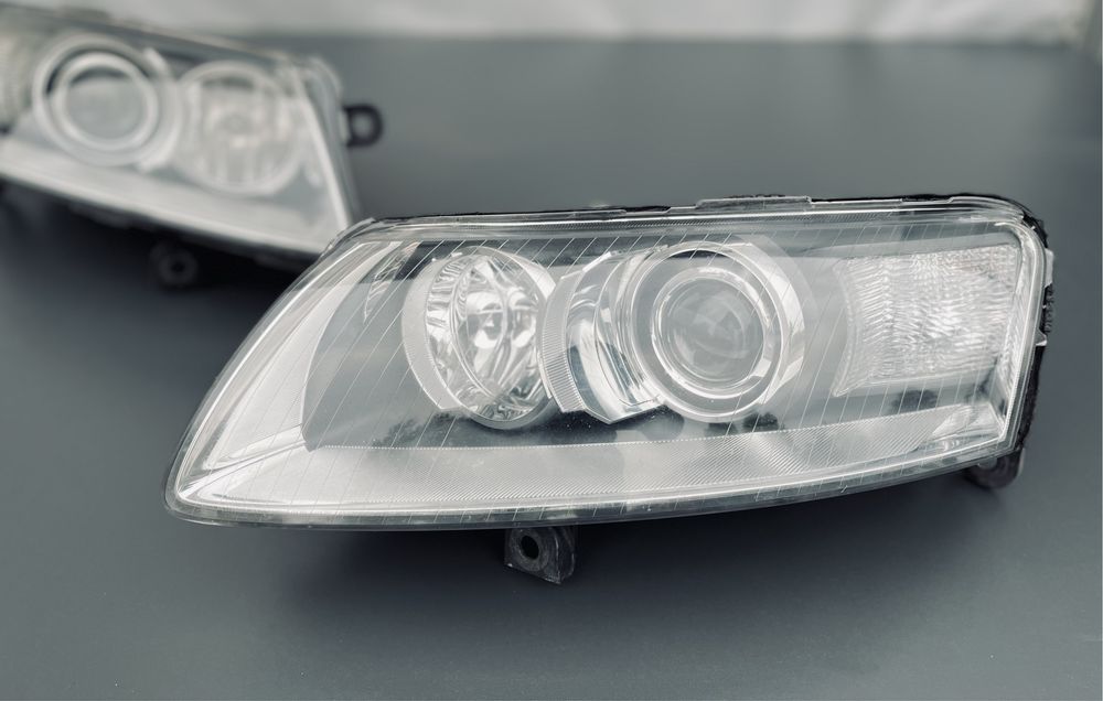 Фари Ксенон Audi A6 C6 Ліва Права Xenon Фара Лінза Розборка Ауді