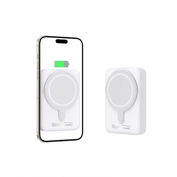 Tech-Protect Pb11 Lifemag Magsafe Power Bank 10000Mah White