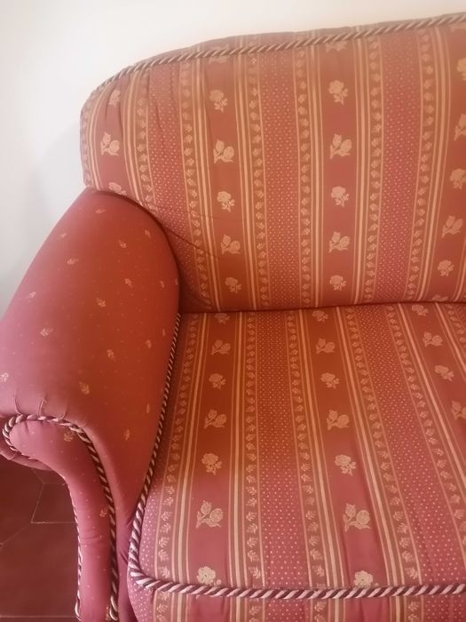 Sofá Vintage de 3 lugares