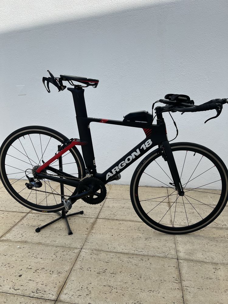 Bicicleta  triatlo Argon 18 E 117  2x11 velocidades