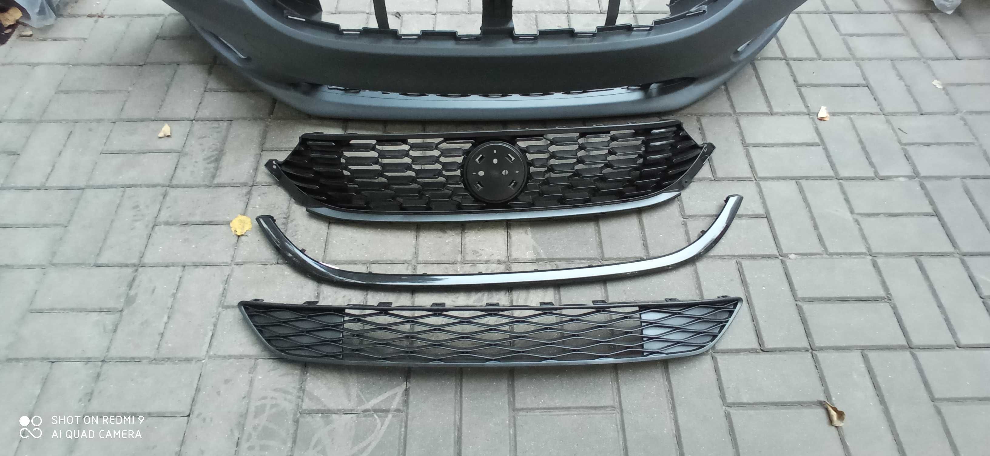 FIAT TIPO II zderzak + grill + kratka + listwa