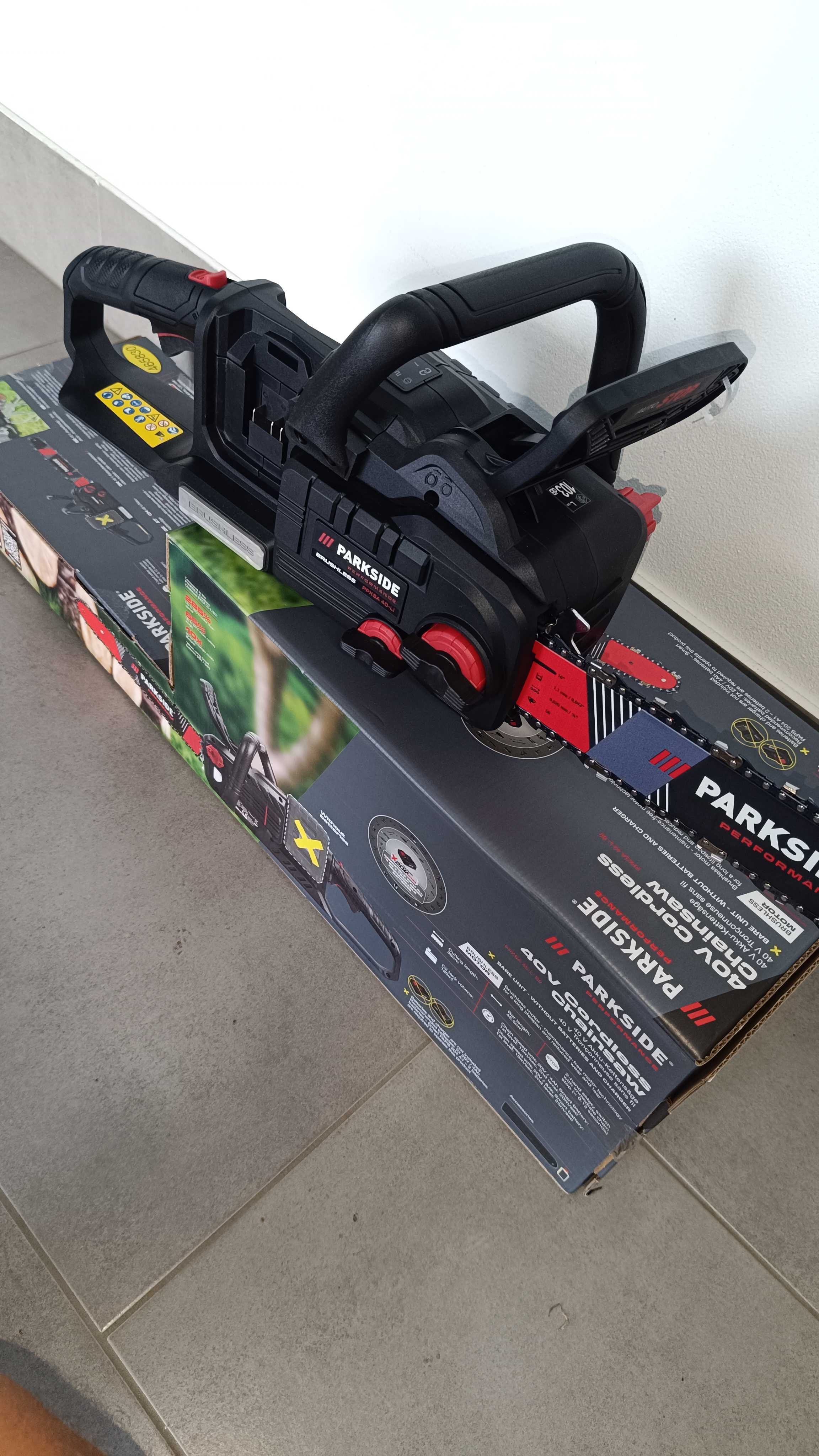 Parkside performance pilarka akumulatorowa 40v PPKSA 40 Li B2