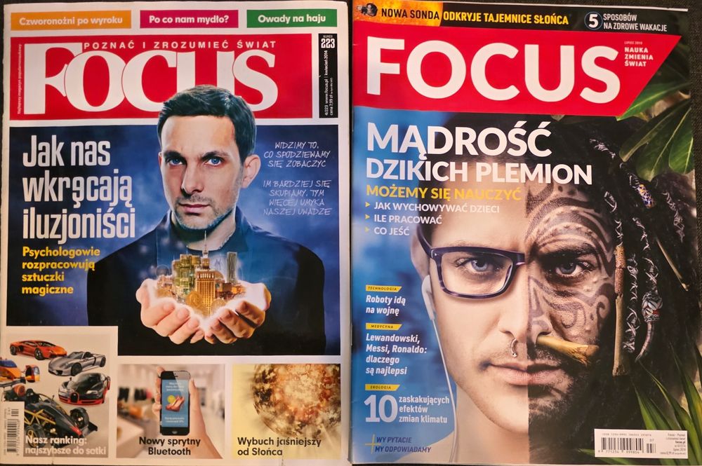 Magazyn Focus – 2 numery (223 i 07/2018)