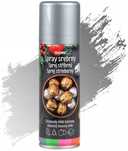 Srebrny Spray Dekoracyjny Idealny Do Ozdób Świątecznych Diy Projektów