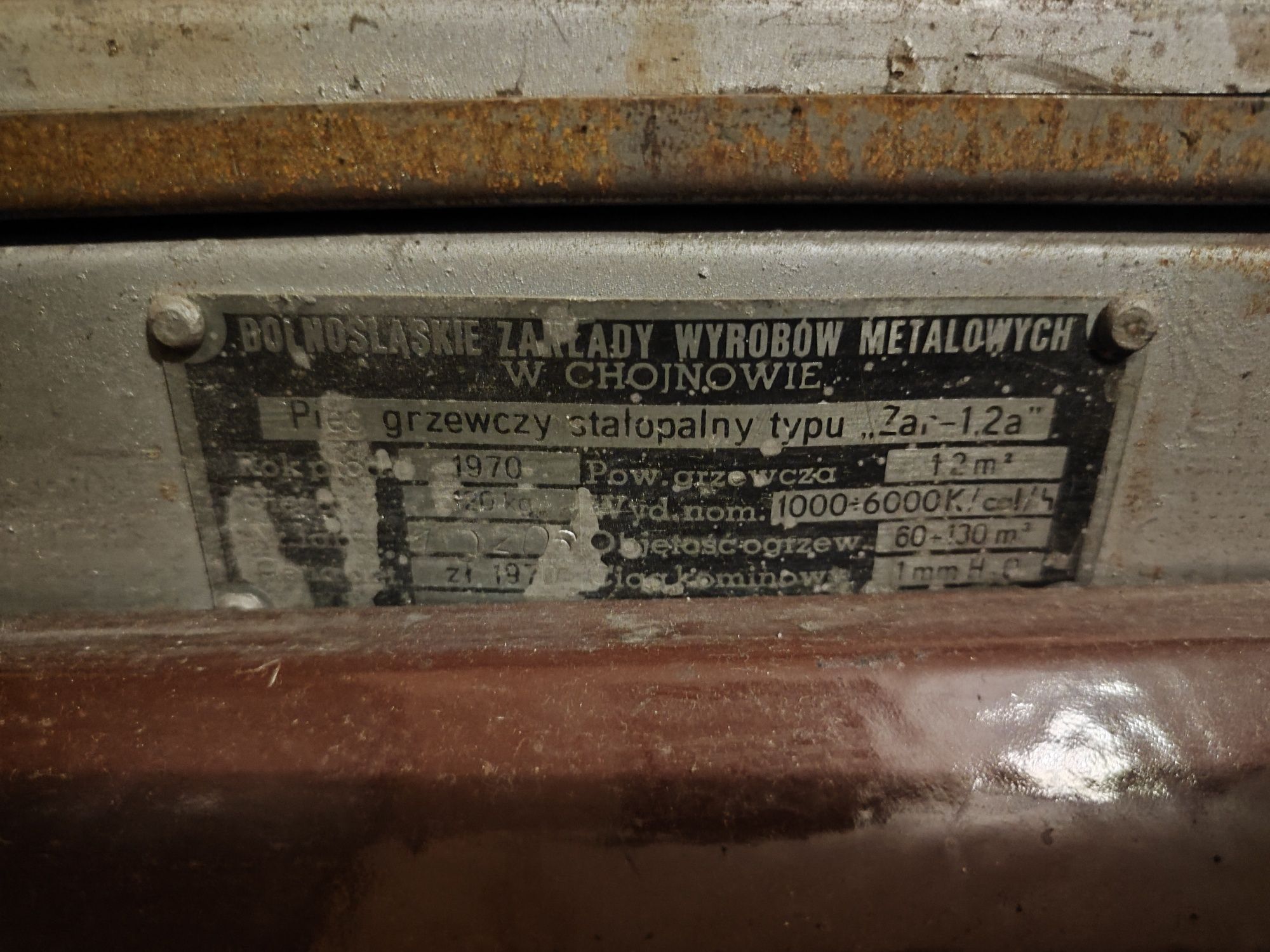 Żar 1.2a 1970 piec 120kg