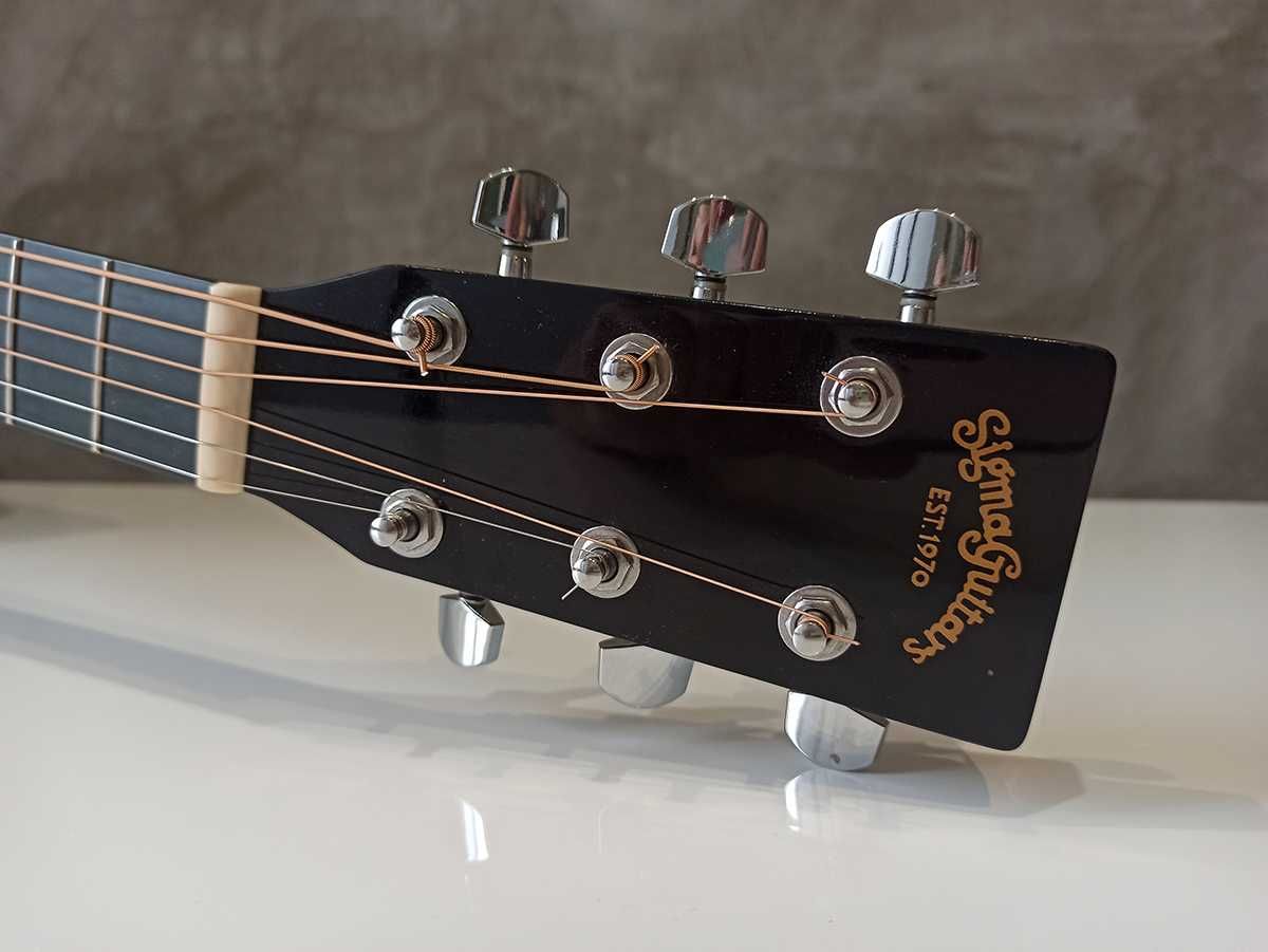 Электроакустическая гитара SIGMA DMC-1STE BK+