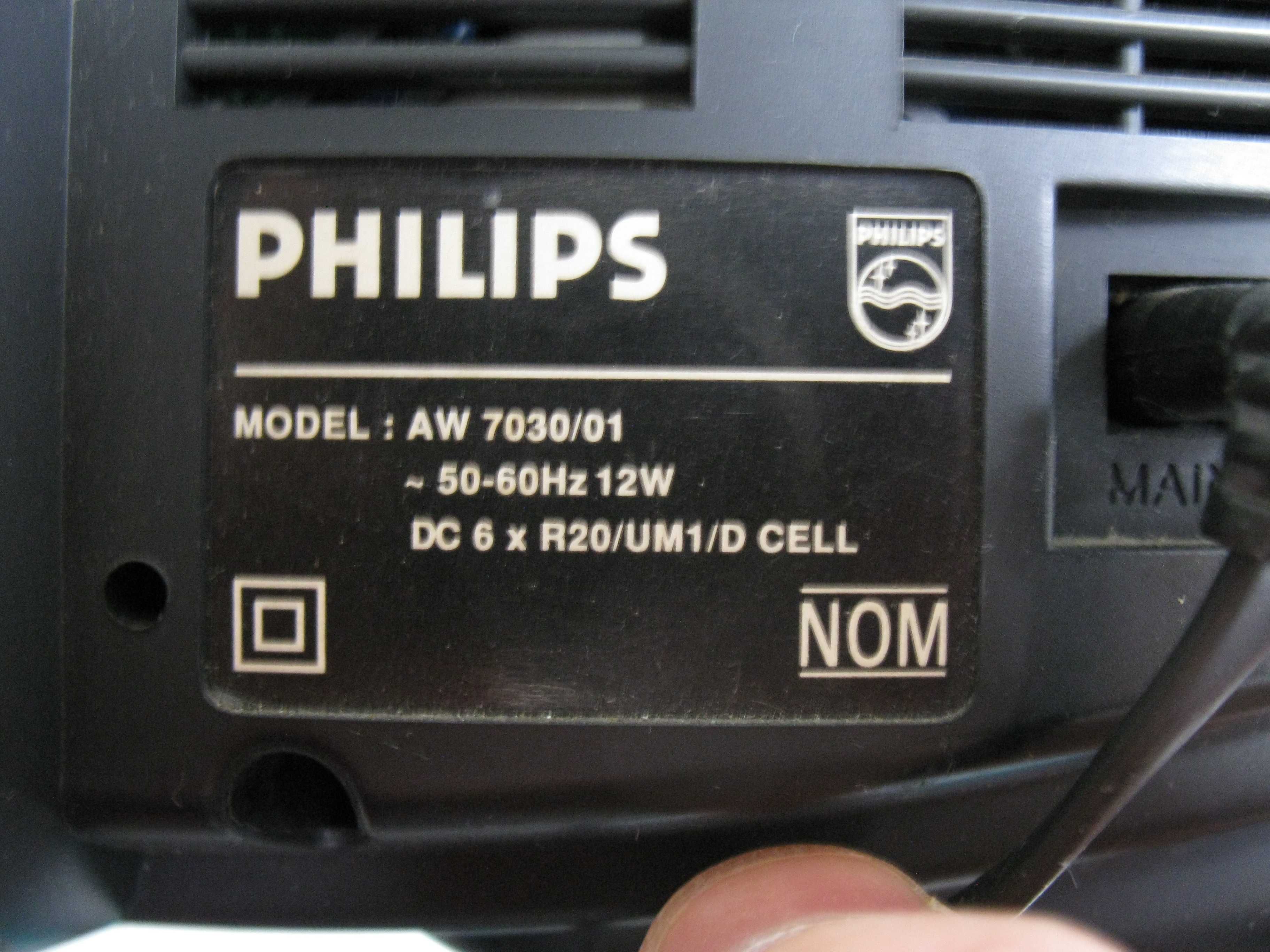 Радиоприёмник Магнитола «Philips» AW 7030/01 радио