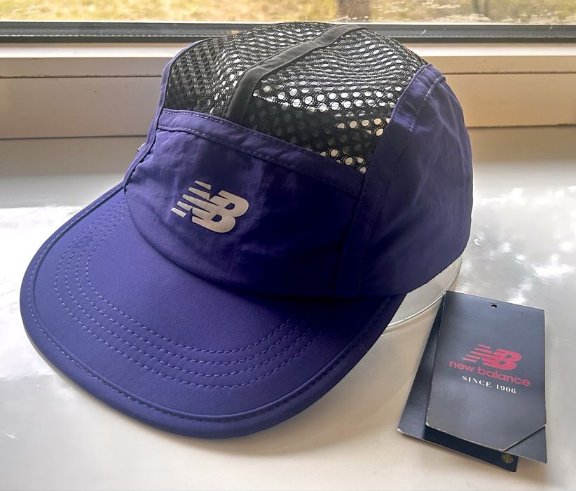 Оригінальна кепка New Balance 5 Panel Running Stash Hat