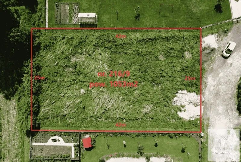 NA SPRZEDAŻ: działka budowlana 1053m2 - Jędrzychów