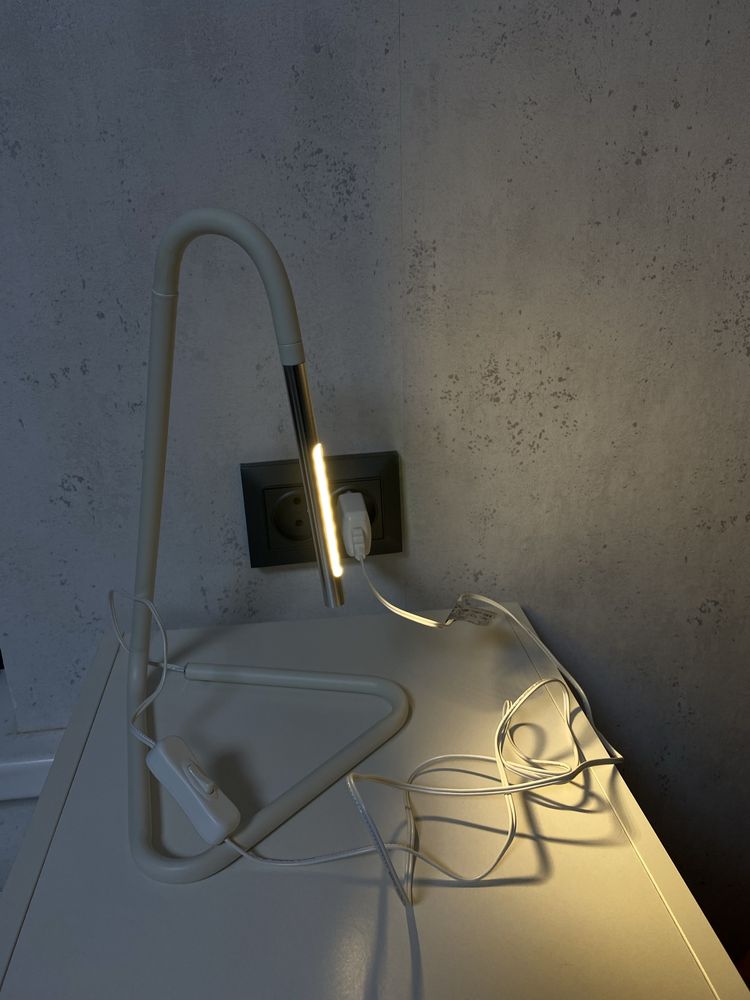 LED лампа з ikea HARTE настільна usb лампа