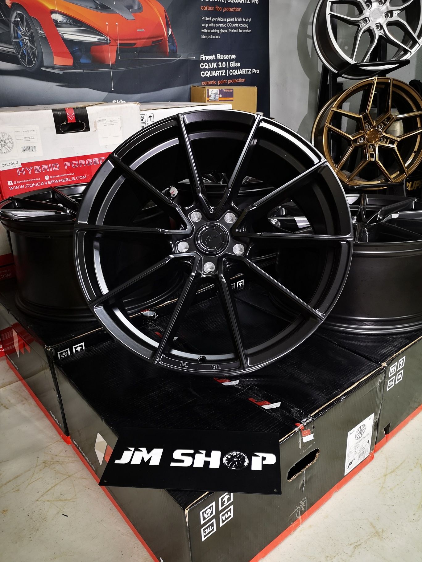 Felgi SL02 Flow Form 19" 8,5J 9,5J 5x112 Mercedes C43 kombi W205