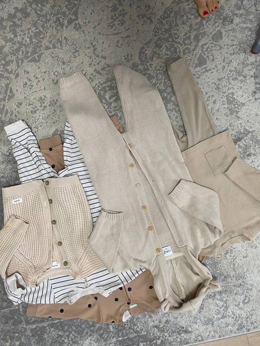 H&M, Newbie, giraffe Осінній комплект одягу 80-86-го