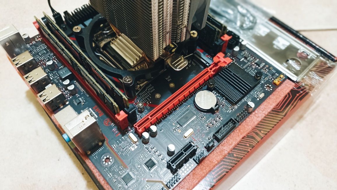 ТОП! Комплект Intel x99 lga 2011-3 12 ядер 24 потоков 16gb кулер