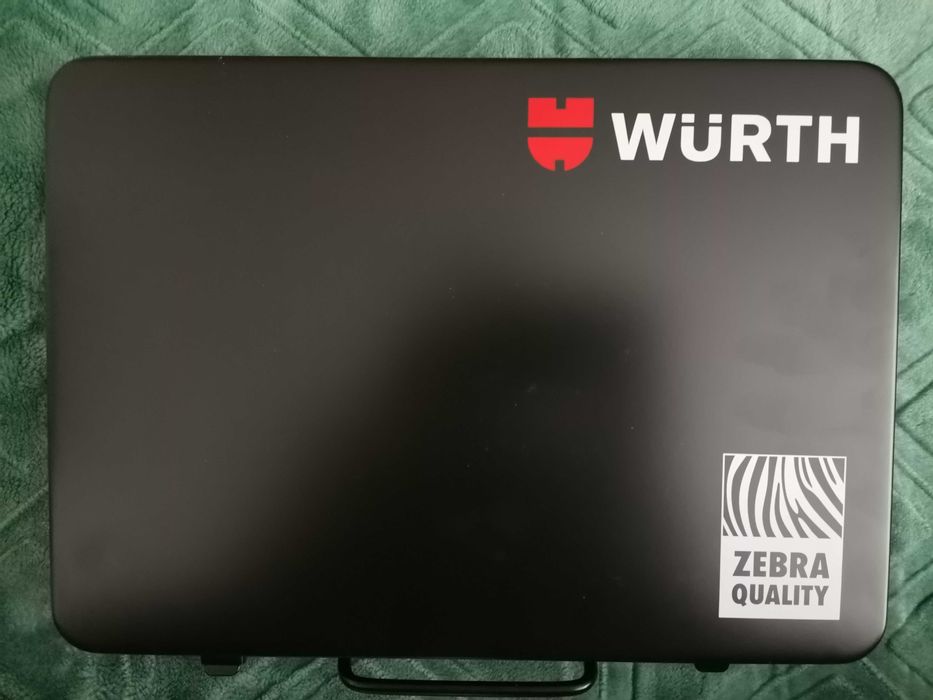 WURTH !!! Zestaw kluczy nasadowych 1/2 i 1/4 cala 59 el.