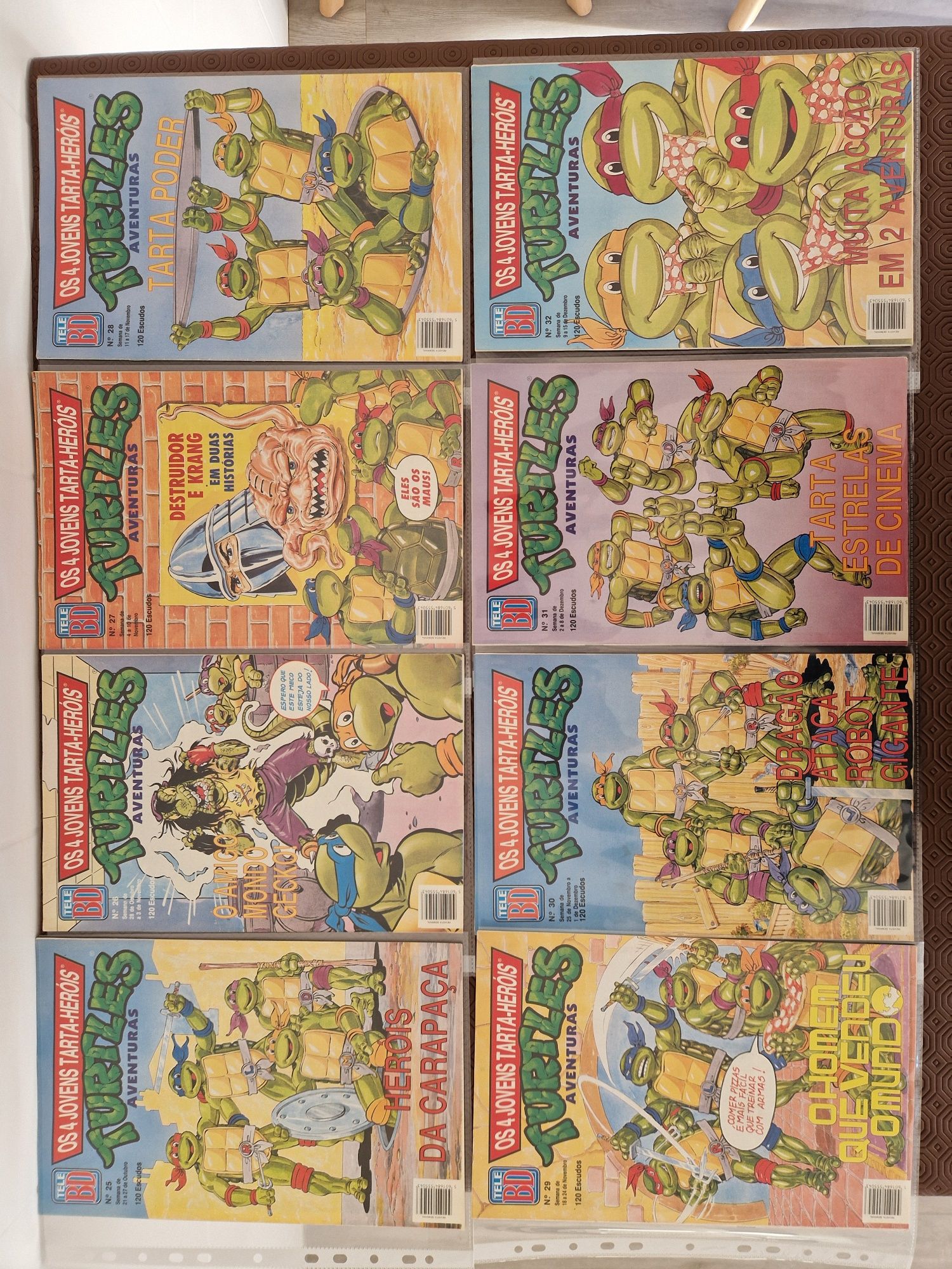Revistas Tartarugas Ninja anos 90 colecção completa 54