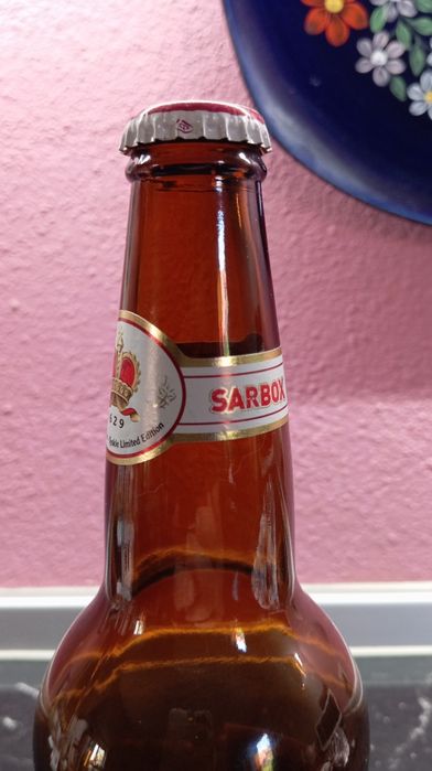 Butelka kolekcjonerska Sarbox Tyskie