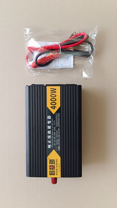Новий перетворювач напруги, інвертор - 12-220, чистий синус 4000w