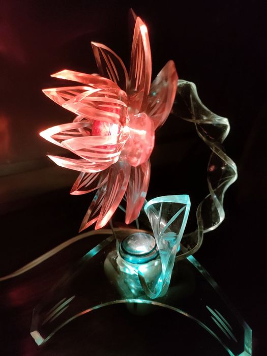 Lampka nocna PRL, piękny stan.