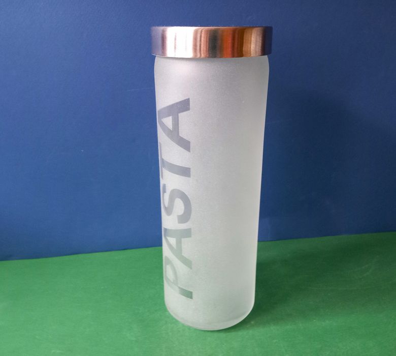 Pojemnik SŁÓJ na makaron PASTA grube szkło Ładny i solidny 32 cm