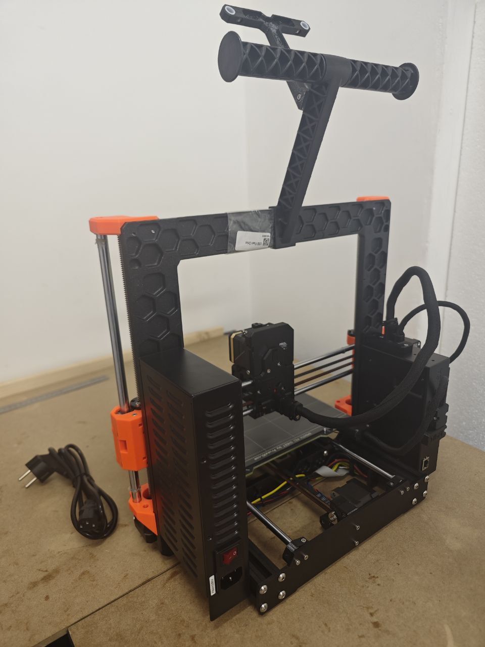 3D-принтер - оригінальний Prusa MK4 - змонтований