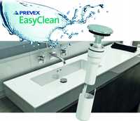 syfon umywalkowy chromowany klik-klak -EASY CLEAN PREVEX