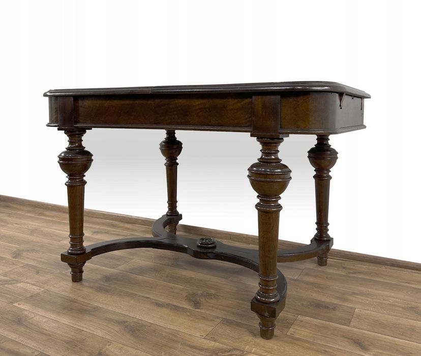 STÓŁ XIX-w. ANTYK rozkładany na 8 osób