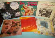 5 LPs. Stranglers, DEVO, Jim Morrison, The Cure etc