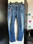 spodnie rurki jeansy pepe jeans rozdarcia skinny