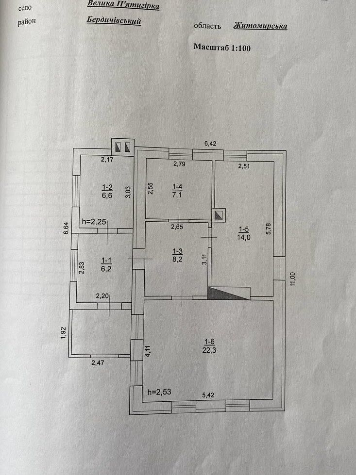 Продам будинок з землею