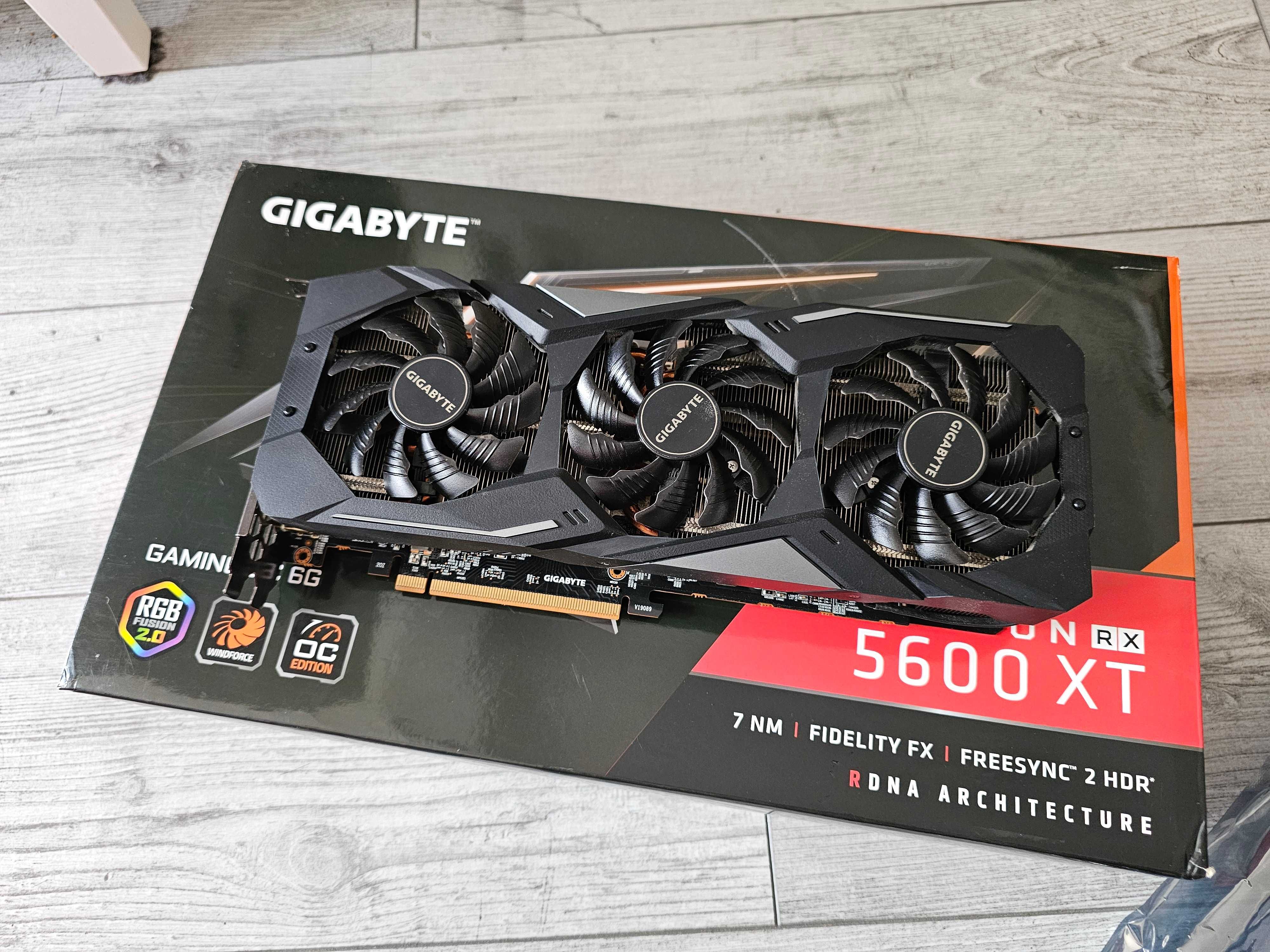 Karta graficzna Gigabyte Radeon RX 5600 XT GAMING OC 6GB