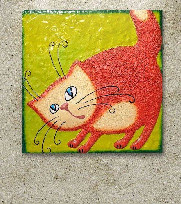 "KOTY" 2 szt. płytki ceramiczne, cena za sztukę